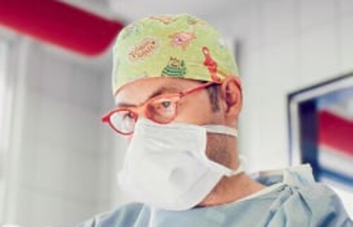 Nahaufnahme von Herr Dr. Lautersack.